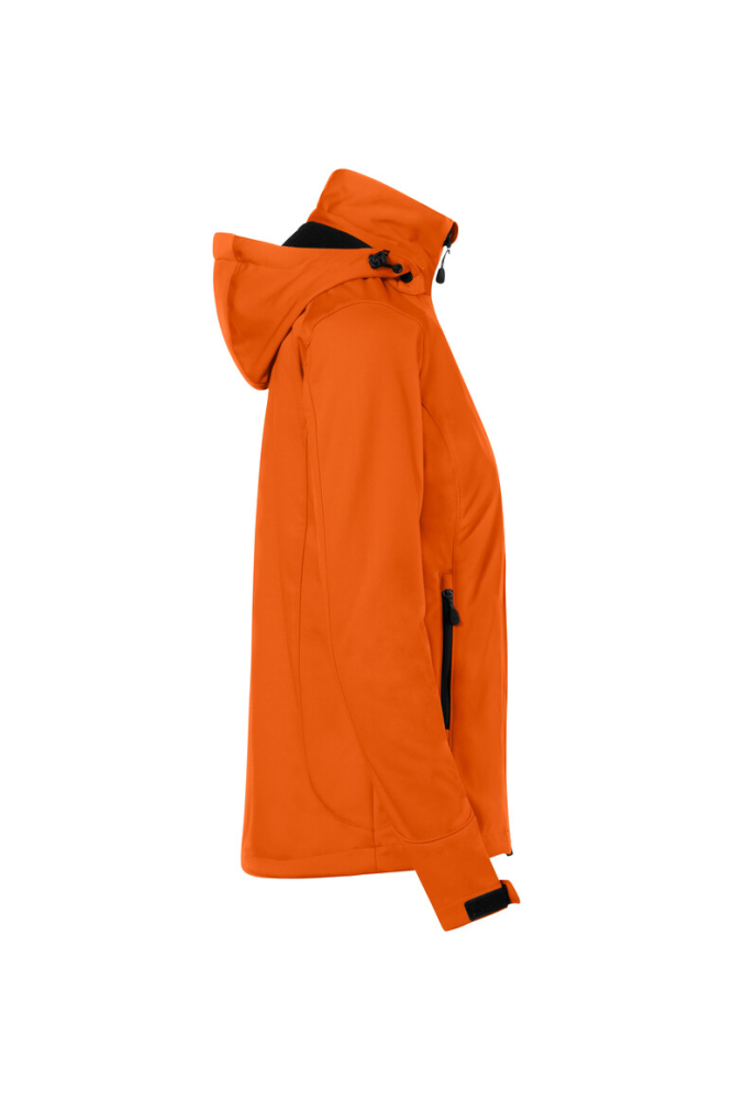 HAKRO Damen Softshelljacke Alberta, orange, L