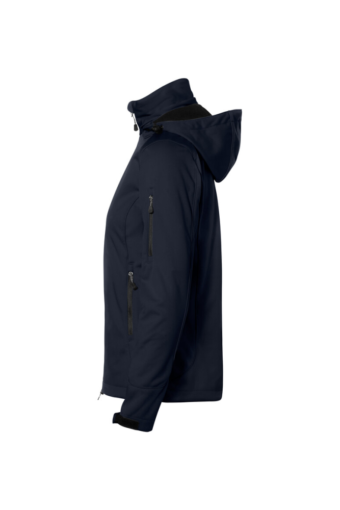 HAKRO Damen Softshelljacke Alberta, tinte, M