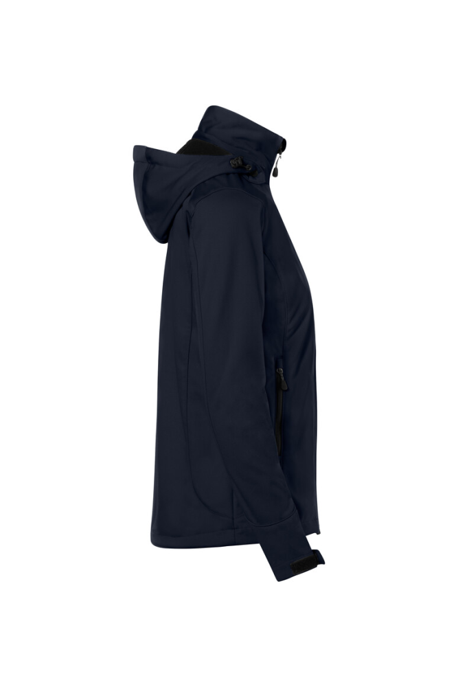 HAKRO Damen Softshelljacke Alberta, tinte, M