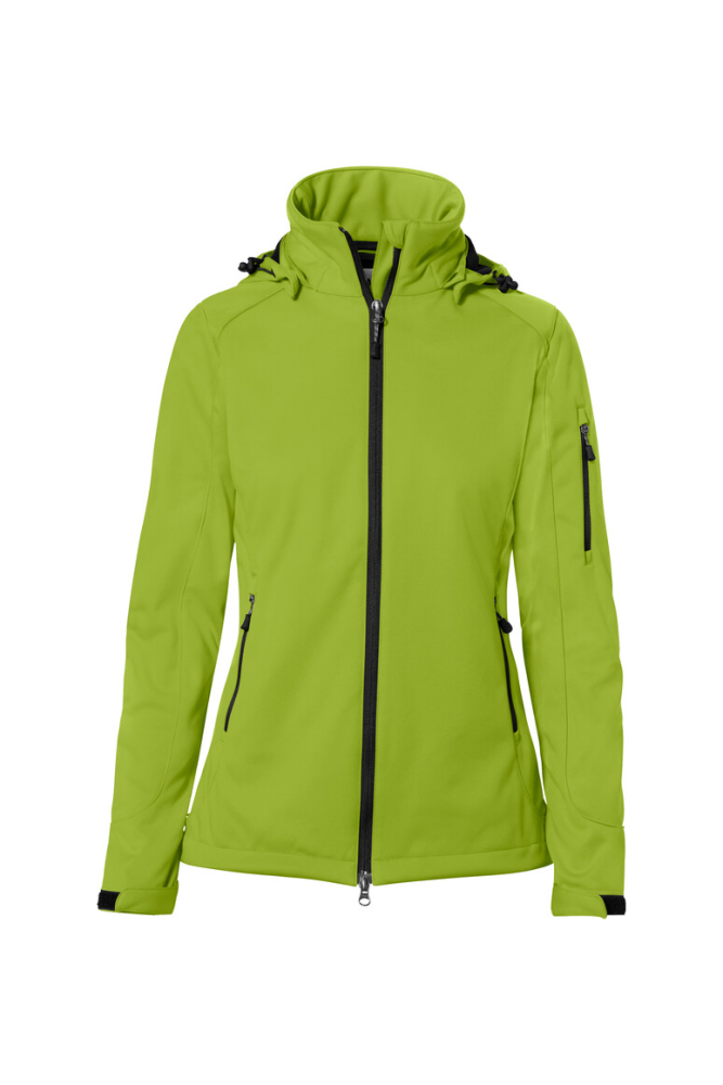 HAKRO Damen Softshelljacke Alberta, kiwi, 3XL