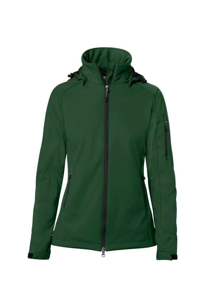 HAKRO Damen Softshelljacke Alberta, tanne, 5XL