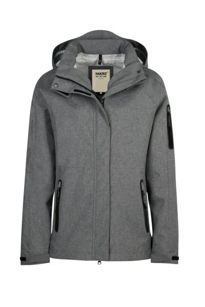 HAKRO Damen Activejacke Fernie, dunkelgrau meliert