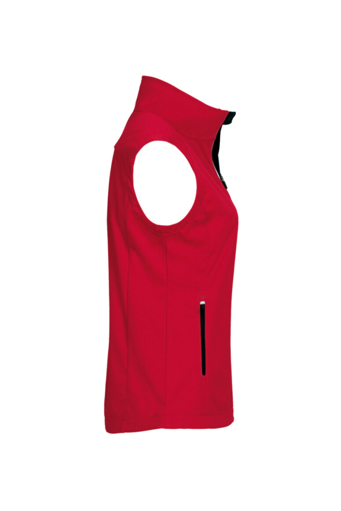 HAKRO Damen Light-Softshellweste Sarina, rot