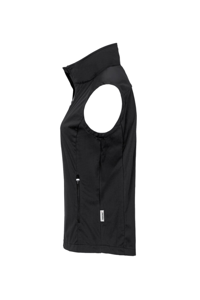 HAKRO Damen Light-Softshellweste Sarina, schwarz