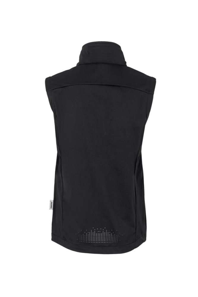 HAKRO Damen Light-Softshellweste Sarina, schwarz
