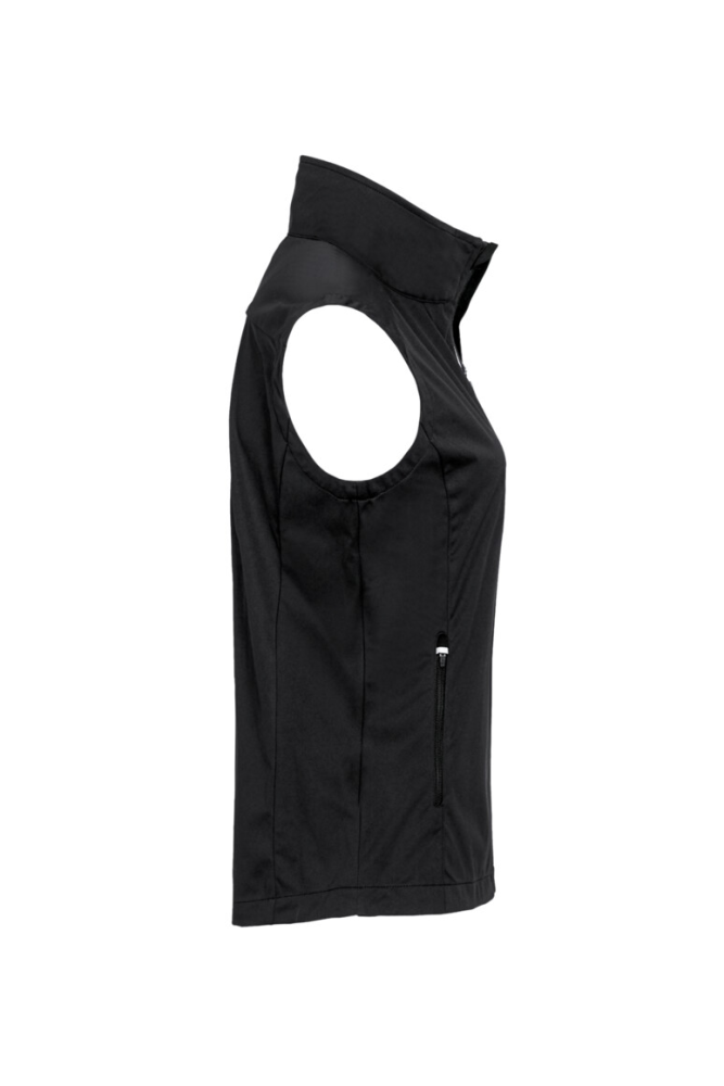 HAKRO Damen Light-Softshellweste Sarina, schwarz