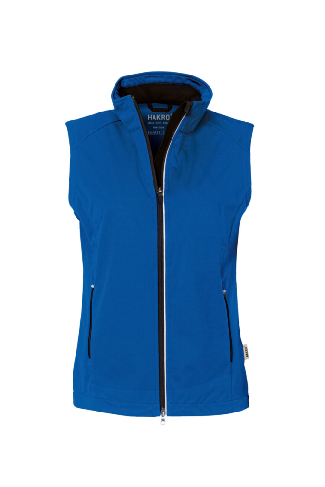 HAKRO Damen Light-Softshellweste Sarina, royalblau
