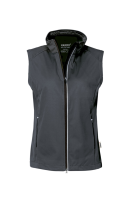 HAKRO Damen Light-Softshellweste Sarina, anthrazit