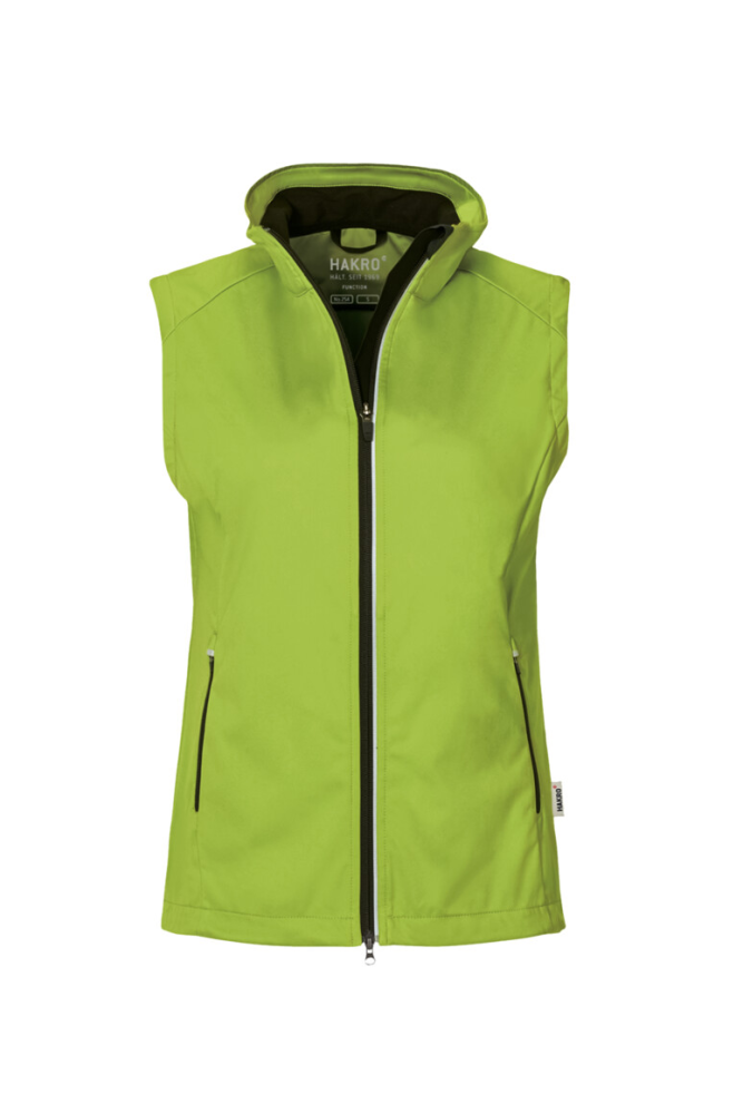 HAKRO Damen Light-Softshellweste Sarina, kiwi