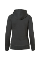 HAKRO Damen Kapuzenjacke Bonded ECO, anthrazit/silber