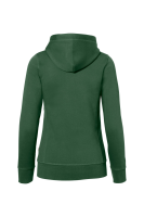 HAKRO Damen Kapuzenjacke Bonded ECO, tanne/silber
