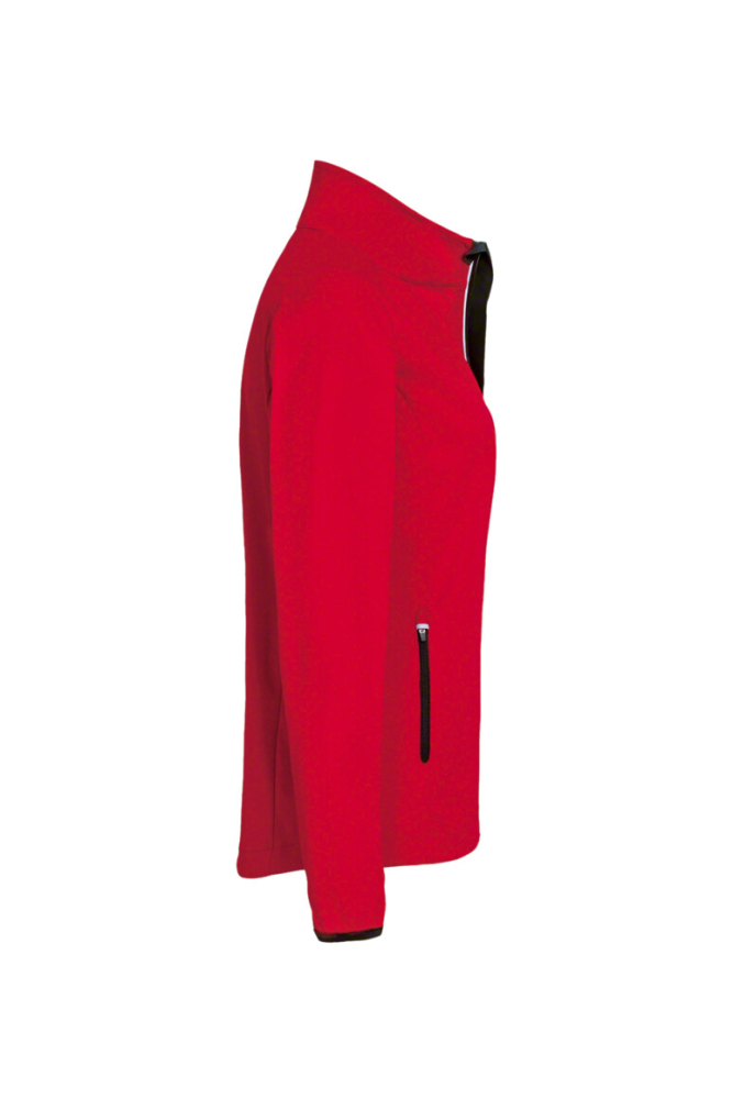 HAKRO Damen Light-Softshelljacke Sidney, rot, M