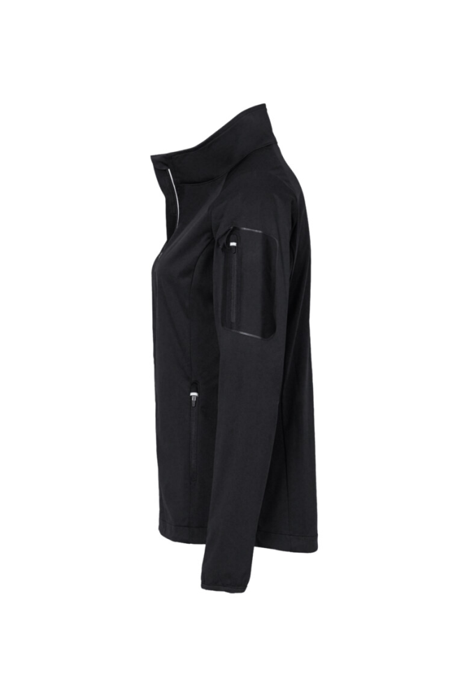 HAKRO Damen Light-Softshelljacke Sidney, schwarz, L