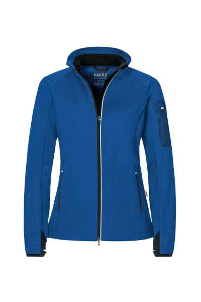 HAKRO Damen Light-Softshelljacke Sidney, royalblau