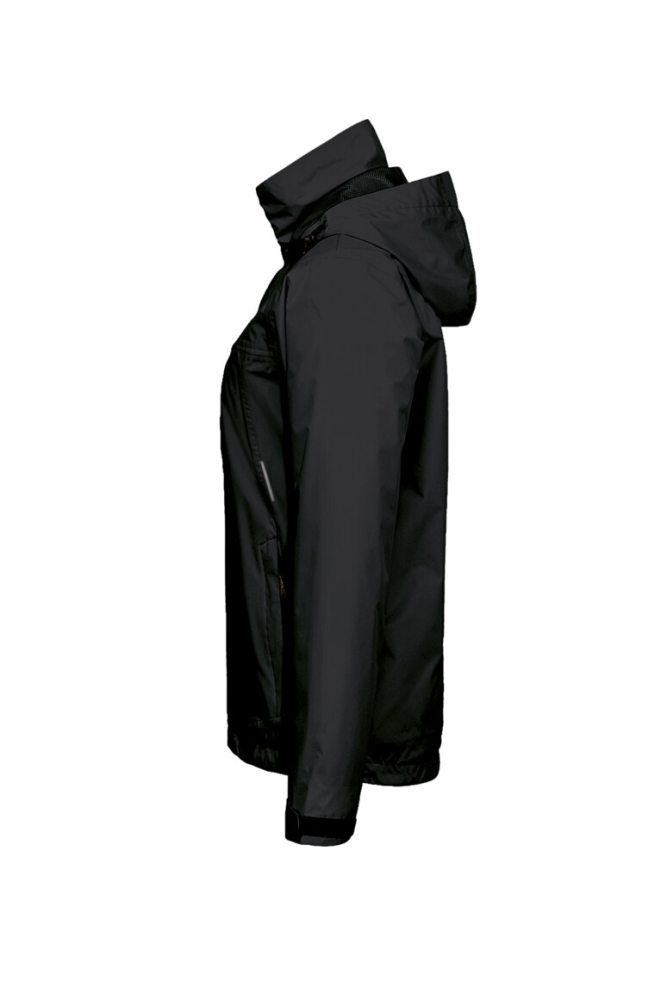 HAKRO Damen Regenjacke Colorado, schwarz, M