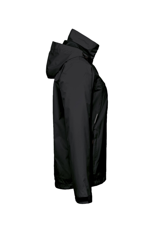 HAKRO Damen Regenjacke Colorado, schwarz, M