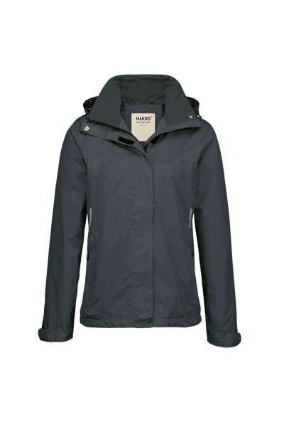 HAKRO Damen Regenjacke Colorado, anthrazit