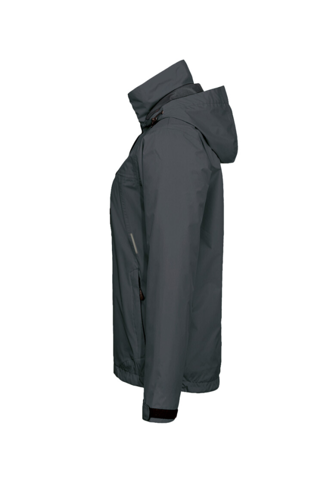 HAKRO Damen Regenjacke Colorado, anthrazit, XS