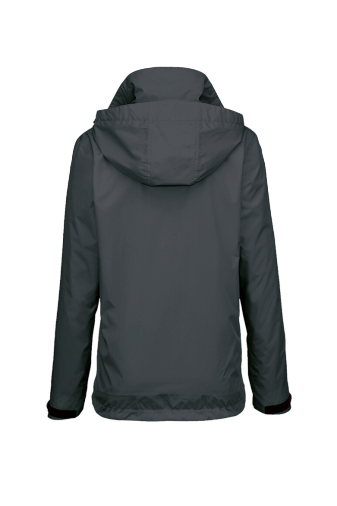 HAKRO Damen Regenjacke Colorado, anthrazit, XS