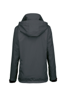 HAKRO Damen Regenjacke Colorado, anthrazit, XS