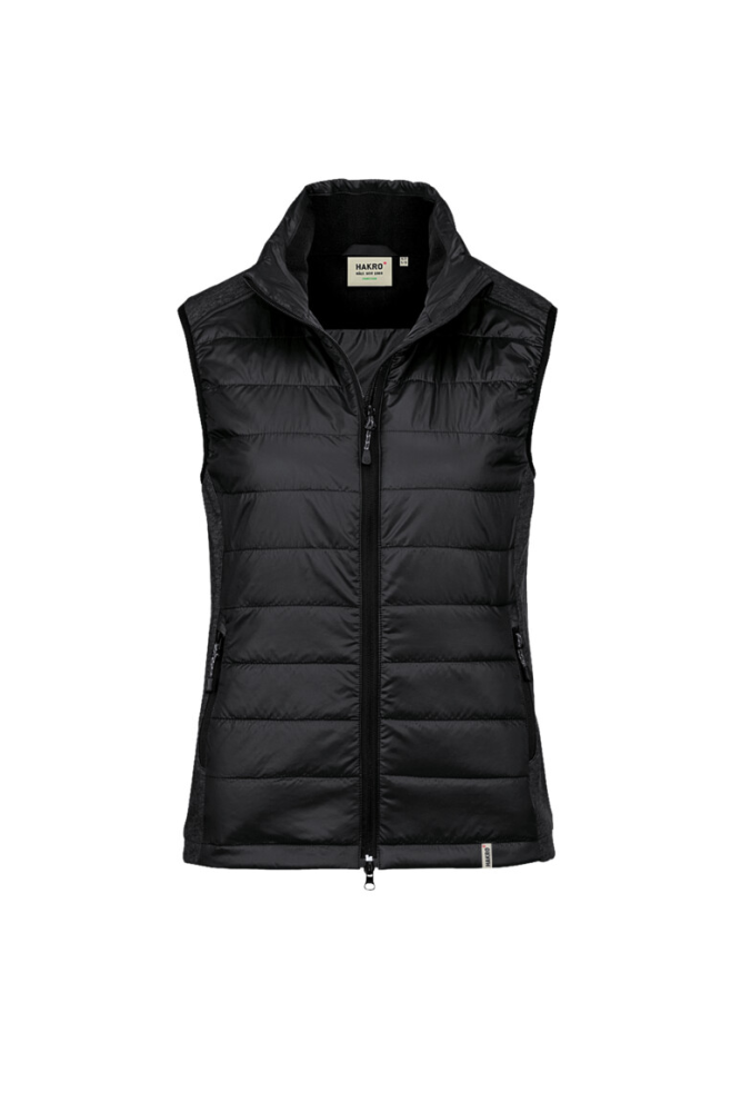 HAKRO Damen Hybridweste Alabama, schwarz