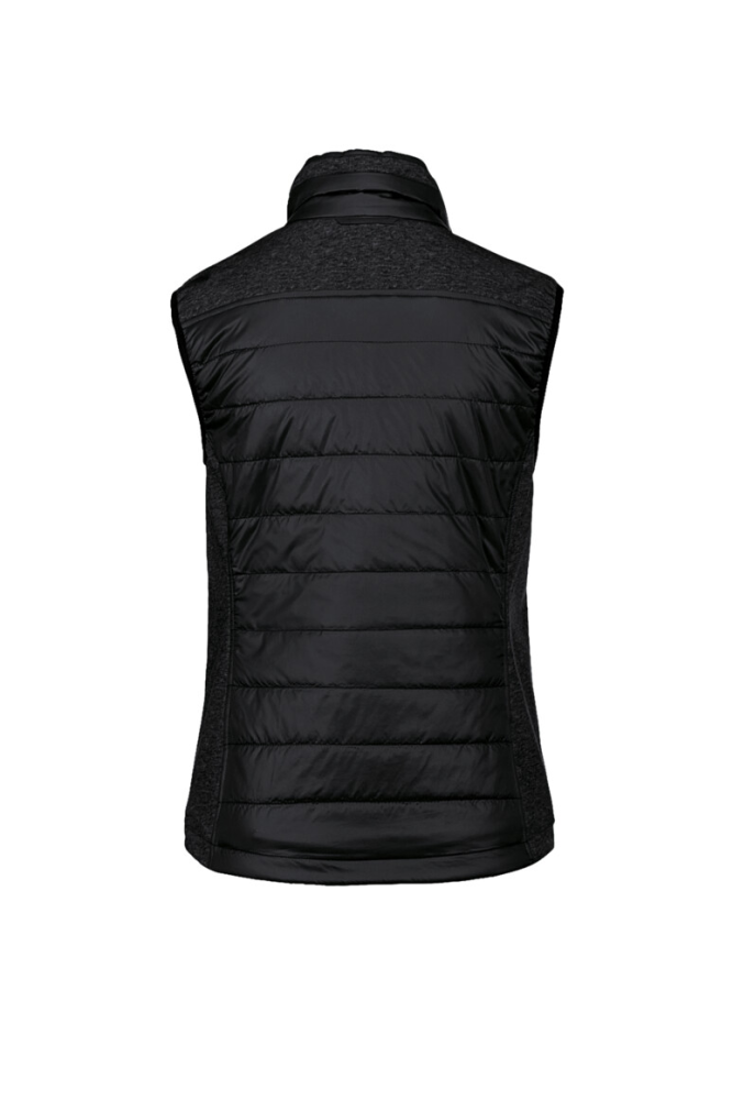 HAKRO Damen Hybridweste Alabama, schwarz