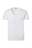 HAKRO V-Shirt Stretch, weiß
