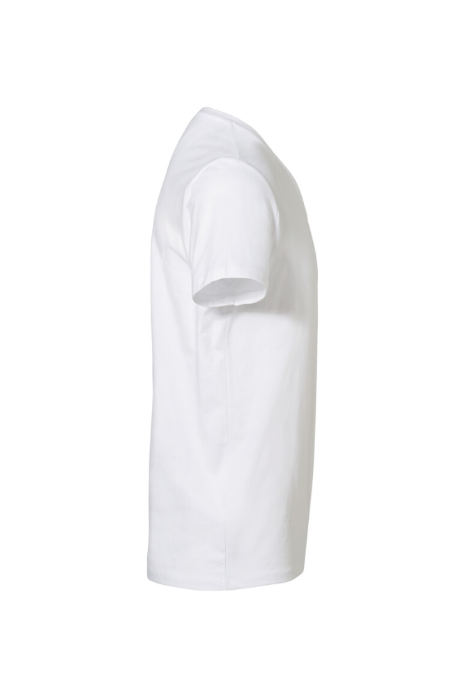 HAKRO V-Shirt Stretch, weiß