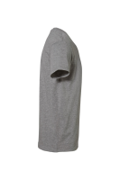 HAKRO V-Shirt Stretch, grau meliert