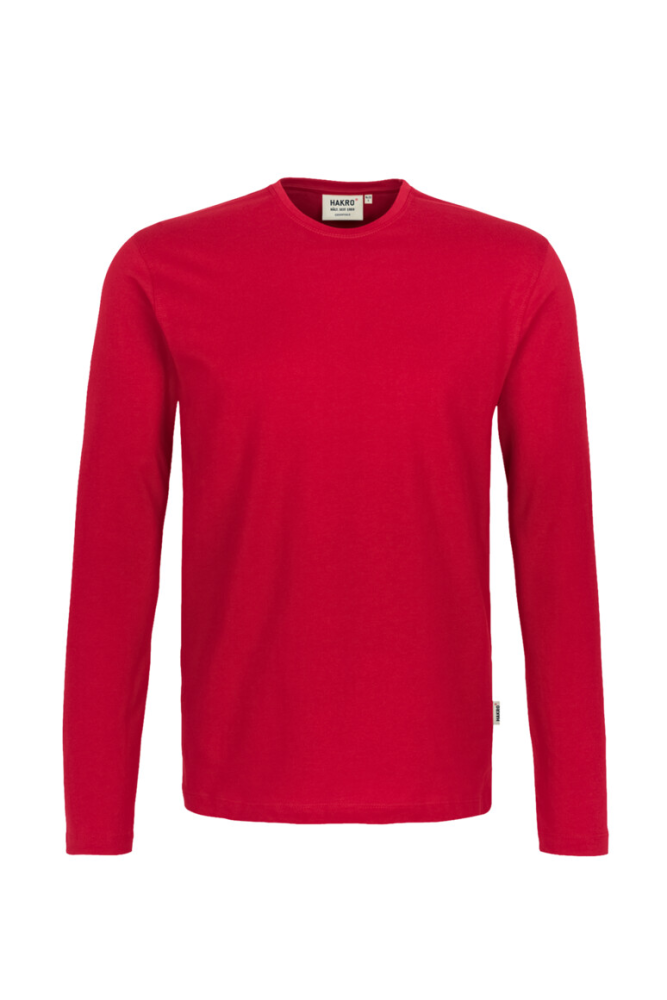 HAKRO Longsleeve Heavy, rot