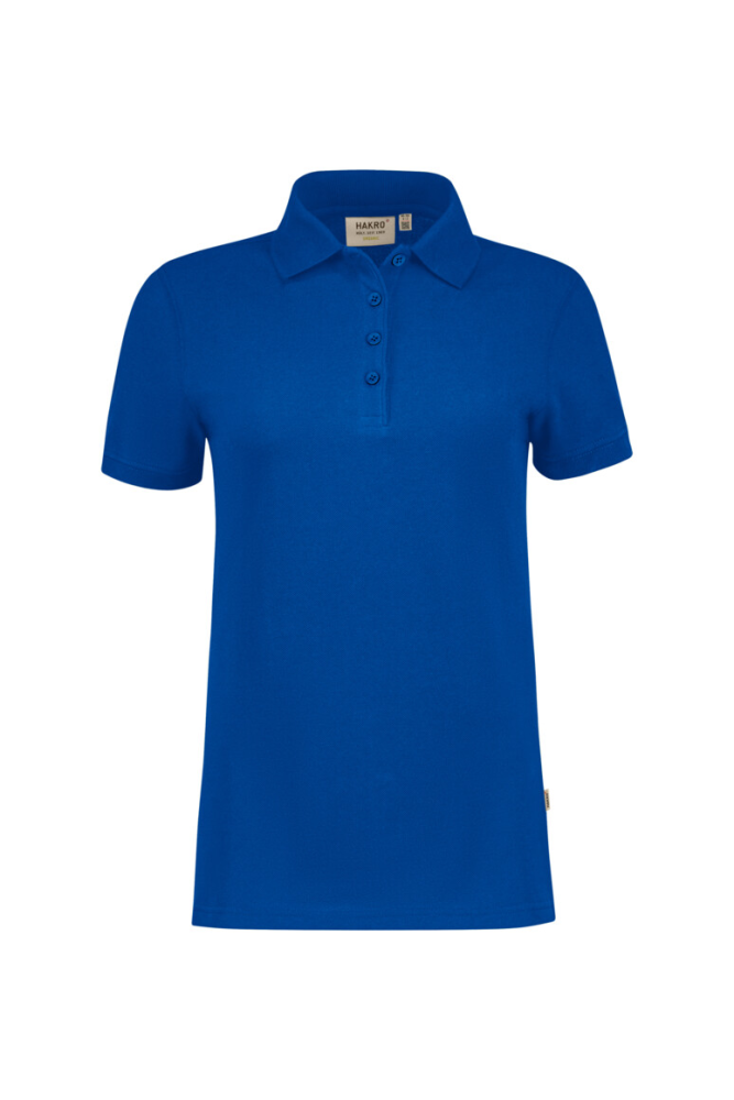 HAKRO Damen Poloshirt Bio-Baumwolle GOTS, royalblau