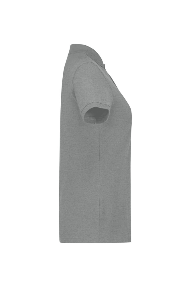 HAKRO Damen Poloshirt Bio-Baumwolle GOTS, grau meliert
