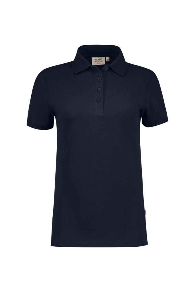 HAKRO Damen Poloshirt Bio-Baumwolle GOTS, tinte