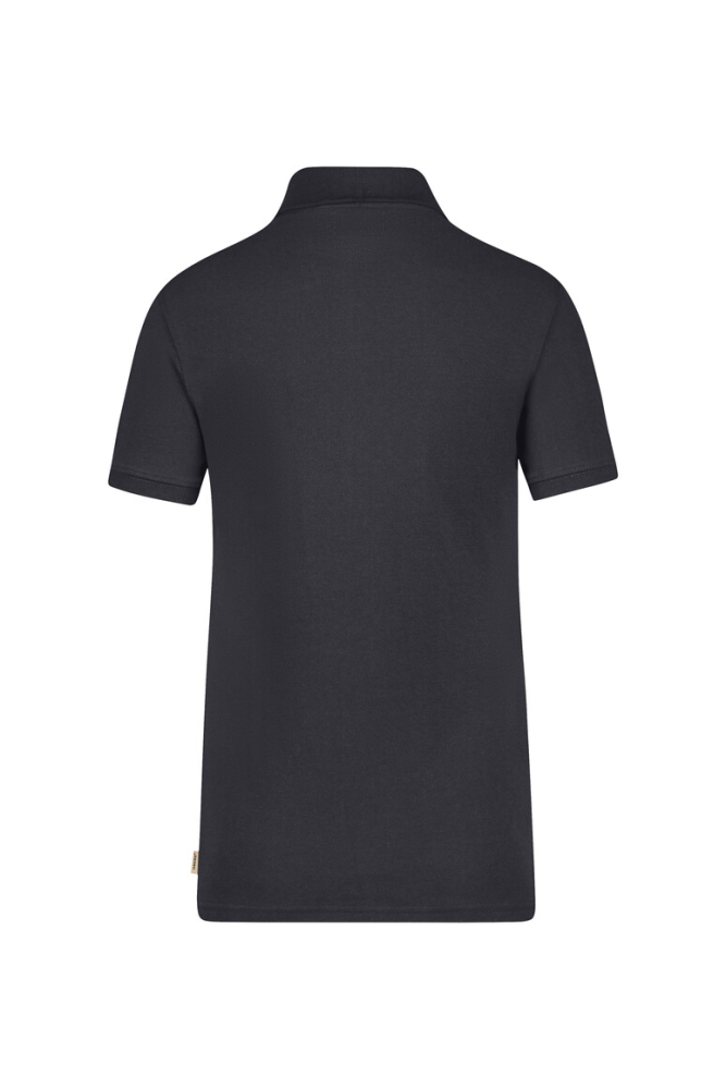 HAKRO Damen Poloshirt Bio-Baumwolle GOTS, karbongrau