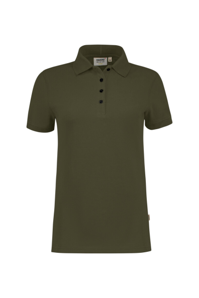 HAKRO Damen Poloshirt Bio-Baumwolle GOTS, olive