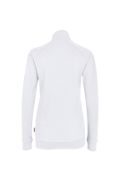 HAKRO Damen Sweatjacke College, weiß
