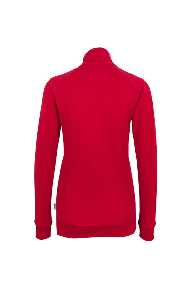 HAKRO Damen Sweatjacke College, rot