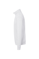 HAKRO zip-sweatshirt premium, weiß