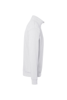 HAKRO zip-sweatshirt premium, weiß