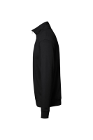 HAKRO zip-sweatshirt premium, schwarz