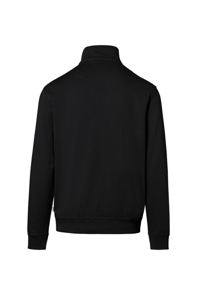 HAKRO zip-sweatshirt premium, schwarz