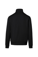 HAKRO zip-sweatshirt premium, schwarz