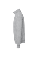 HAKRO Zip-Sweatshirt Premium, ash meliert