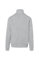 HAKRO Zip-Sweatshirt Premium, ash meliert