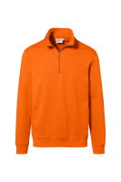 HAKRO Zip-Sweatshirt Premium, orange