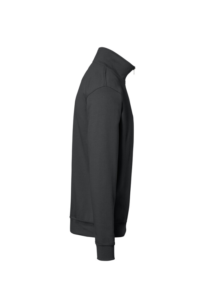 HAKRO zip-sweatshirt premium, anthrazit