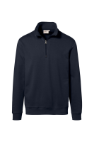 HAKRO zip-sweatshirt premium, tinte