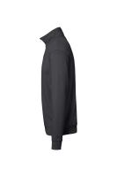 HAKRO Zip-Sweatshirt Premium, karbongrau
