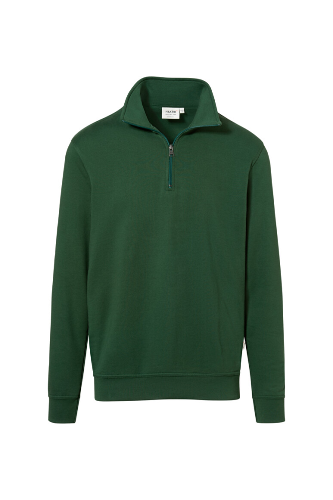 HAKRO Zip-Sweatshirt Premium, tanne