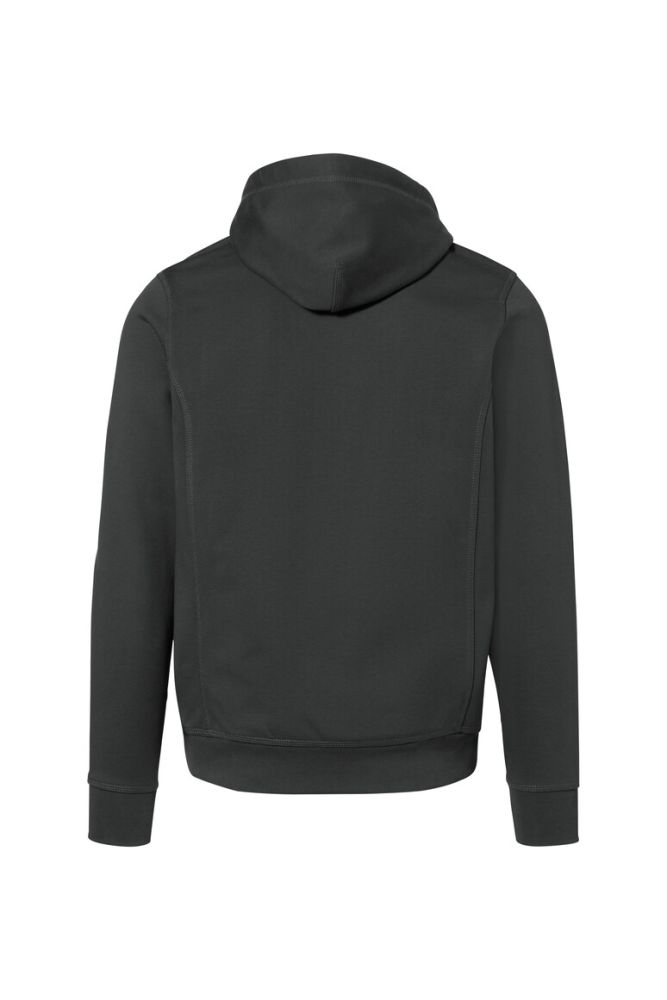 HAKRO Kapuzenjacke Bonded ECO, anthrazit/silber